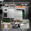 Outdoor Kitchen Drawer Combo,BBQ Triple Drawer & Trash Drawer Combo Stainless Steel for BBQ Island,Grilling Station